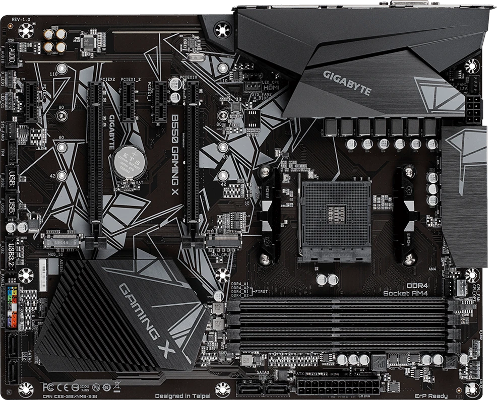 Gigabyte B550 GAMING X (Rev. 1.0)